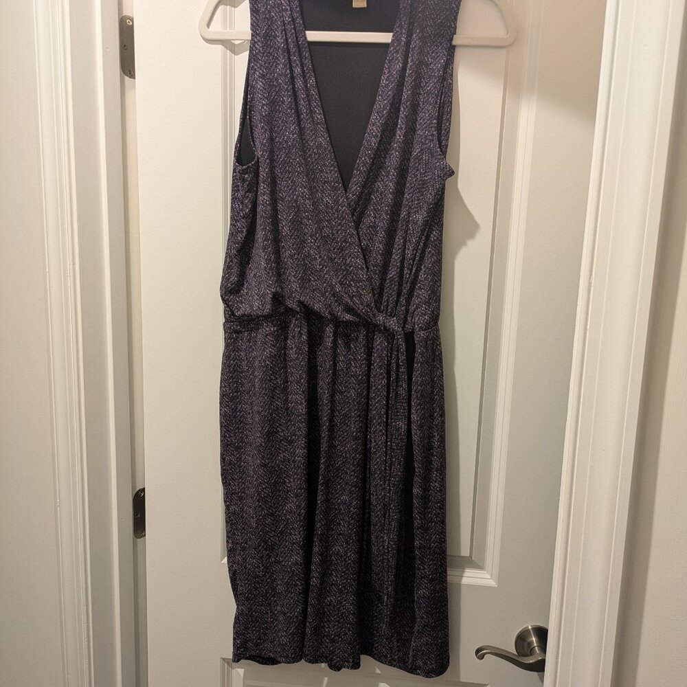 MICHAEL Michael Kors wrap tie dress